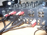 Back of Xone 42 mixer